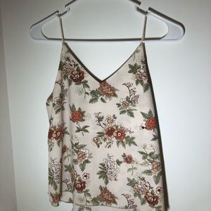 Forever 21 Floral Tank Top